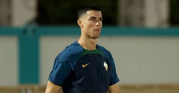 Ronaldo trains away from other Portugal substitutes after World Cup win