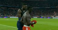 Sadio Mane risks wrath of Roy Keane with half-time gesture in Champions League clash