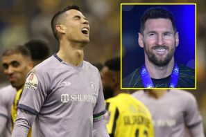 Cristiano Ronaldo taunted with Lionel Messi chants during Al-Nassr cup defeat