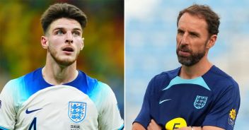 Declan Rice misses England training as Gareth Southgate given World Cup worry