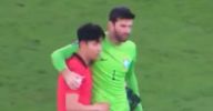 Alisson waiting for Son Heung-min after Brazil's World Cup win says a lot