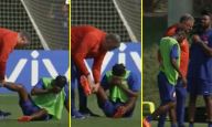 Netherlands blow as Man United target limps out of training in tears