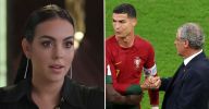 Ronaldo's girlfriend Georgina makes clear what she thinks of Portugal boss