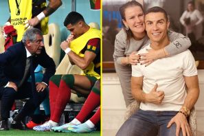 Ronaldo's sister says Portugal boss Santos 'humiliated' her benched brother